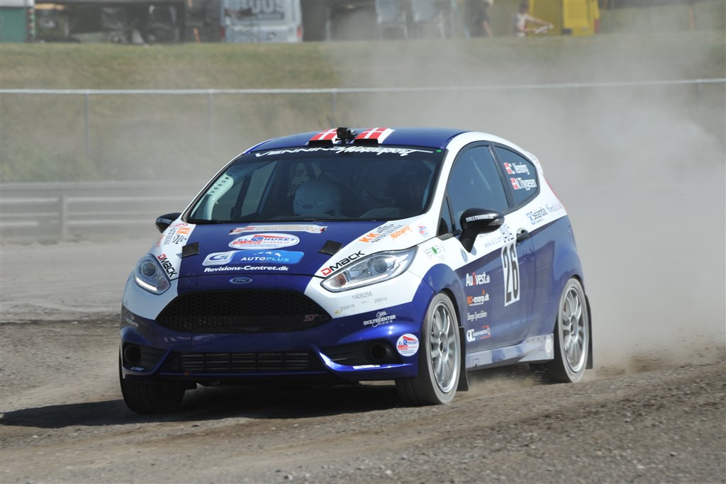 Chris Venning og Nadia Thygesen nåede at tilmelde sig Suzuki Rally Sorø i tide.